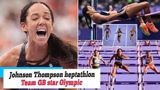 Olympics 2024 Katarina JohnsonThompson admits she had one of her best days in the heptathlon [upl. by Lynsey]