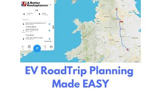 The BEST Electric Car Route Planner ABetterRoutePlanner is mega A Better Route Planner [upl. by Nnyw331]