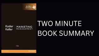 Marketing Management by Philip Kotler by Book Summary [upl. by Akahs]