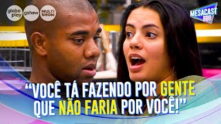 OPINOU 🗣️ FERNANDA ACONSELHA DAVI A NÃO FAZER AS TAREFAS POR TODOS DA CASA  MESACAST BBB [upl. by Htennaj437]