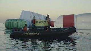 Greenpeace Singleuse plastic has to stop [upl. by Ennahgem913]