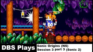 DBS Plays Sonic The Hedgehog 2 Sonic Origins NS Session 3 part 35 [upl. by Corrina]