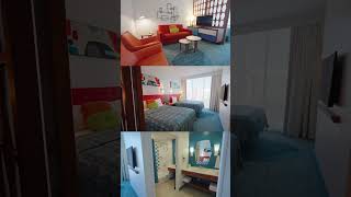 Tour a Universal Cabana Bay Beach Resort Family Suite universalorlando shorts [upl. by Neurath244]