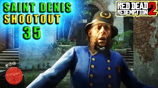 RDR2  Saint Denis SHOOTOUT Part 35 [upl. by Thaddeus906]