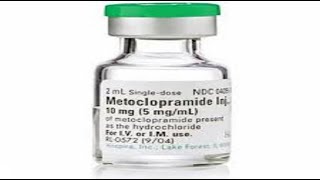 ميتوكلوبراميد حقن لعلاج القئ والغثيان Metoclopramide injection to treat vomiting and nausea [upl. by Ihtraa]