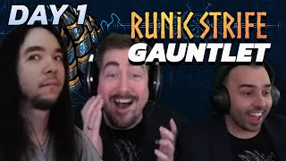 WHAT IS THIS  Gauntlet Day 1 Supercut [upl. by Anauqcaj]