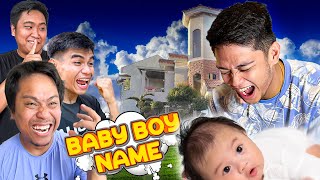 BABY BOY ni VON PANGALAN REVEAL [upl. by Winters]