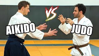 Aikido vs Judo  Real Sparring [upl. by Richia]