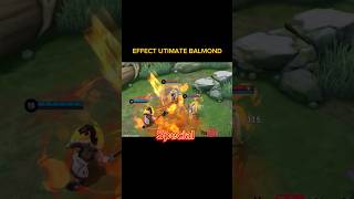 ✅ EFFECT UTIMATE BALMOND mlbb mobilelegends [upl. by Anhsirk]