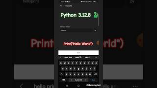 How to Code on Mobile Easy Guide for Beginners coding html python mobilecoding javascript [upl. by Kcirtapnaes]