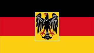 Deutscher Militärmarsch quotIn Treue festquot [upl. by Kimberlee]