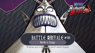 Battle Royale 121  The Shade Room  Moria vs Usopp  One Piece  Burning Blood [upl. by Navert]