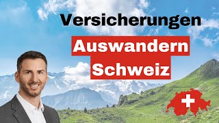 Diese Versicherungen brauchst du in der Schweiz [upl. by Risan]