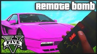 GTA 5 Online  Remote Bomb Trolling [upl. by Lleroj]