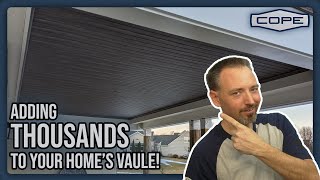 Adding Thousands to Your Home Finished Underdeck Soffit Ceiling [upl. by Layol]