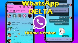 WHATSAPP DELTA 2023 ✅ACTUALIZADO Cómo descargar y actualizar Whatsapp Delta Última versión [upl. by Notrab]