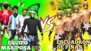 NOS ENFRENTAMOS A LA ESCUADRA DE SUCO DE PIÑA Y APOSTAMOS A UN INTEGRANTE 😳🔥 [upl. by Atsahs]