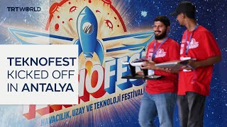 TEKNOFEST Youth Compete at Türkiyes Tech Festival in Antalya [upl. by Skees]