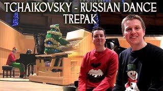 TCHAIKOVSKY  RUSSIAN DANCE  TREPAK  THE NUTCRACKER  PIANO amp ORGAN SCOTT BROTHERS DUO [upl. by Gosney610]