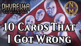 10 Cards I Was Wrong About in Phyrexia All Will be One  Magic the Gathering  Nizzanotes 74 [upl. by Ansaev]