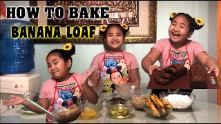 Easy Banana Loaf Recipe [upl. by Nnairol]