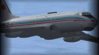 FS2004 Tupolev Tu124 [upl. by Mosira]