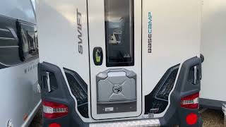 2023 Swift Basecamp 2 Caravan Review [upl. by Gatias383]