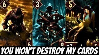 GWENT Deathwish Summoning  Monster Faction Deck [upl. by Byrd]