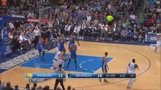 JJ Barea 23pts6asis vs Golden State Warriors  December 30 2015 [upl. by Ahsot799]