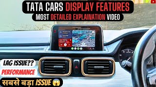 Tata Punch Infotainment System 🔥 All Hidden Features Well Explained with Performance  Nexon Altroz [upl. by Lednahs21]