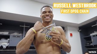 Russell Westbrook Wins His First DPOG Chain 🥶 [upl. by Ganley]