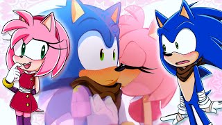 SONIC AND AMY ARE DATING  Sonic Boom SonAmy Dating Sim [upl. by Koa]