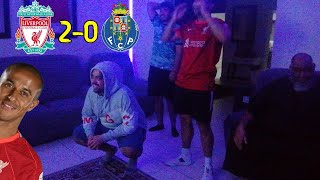 LIVERPOOL FANS REACT TO THIAGO GOAL AGAINST PORTO LIVERPOOL vs PORTO 20 LIVE FAN REACTION [upl. by Serle]