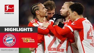 FC Bayern München  Union Berlin 10  Highlights  Matchday 13 – Bundesliga 202324 [upl. by Anton844]