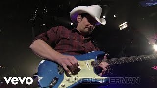 Brad Paisley  She’s Everything Live on Letterman [upl. by Dimah107]