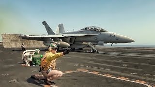 Aircraft Carrier Takeoffs amp Landings [upl. by Clareta]