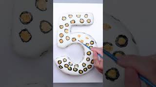 Number 5 Cake Decorating Idea [upl. by Htesil]