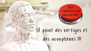 20 vésicule biliaire Le point des vertiges et des acouphènes [upl. by Birkett]