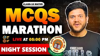 Class 10 Maths Complete Syllabus MCQs  Complete Revision Class 10 Maths 🔥Class 10 Maths Marathon🔴 [upl. by Zoldi]