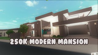 BloxBurg  250k Family Modern Mansion [upl. by Sylvan361]