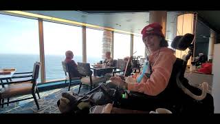 Holland America 53 day Majestic Japan Day 12 Sea Day [upl. by Aserat]