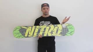 2017 Nitro Ripper Youth Snowboard Review [upl. by Cherey611]