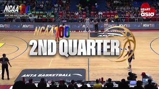 NCAA Basketball JRU vs Arellano Second Quarter  NCAA Season 100 [upl. by Eimmij336]