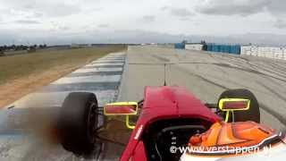 Max Verstappen Onboard Pole Lap Exclusive Footage Florida Winter Series Sebring 26012014 [upl. by Gilpin]