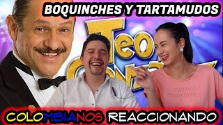 Reaccionando a  TEO GONZALEZ  GANGOSOS Y TARTAMUDOS  😄😄 [upl. by Kenton]