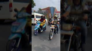 EMAK GILA ‼️ RIDING KARAWANG 🔥 emak barudakemak [upl. by Ettenoitna]