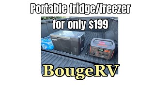 199 portable fridgefreezer by BougeRv  unboxing [upl. by Ahidam]