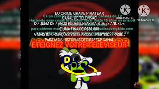 FALSO Pantalla AntiPirateria Discovery Kids Brasil 2014 Redublagem [upl. by Mckee]