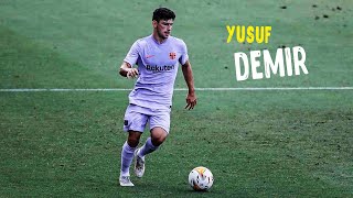 Yusuf Demir • Genius Skills amp Assists • GalatasarayBarcelona [upl. by Hamal932]