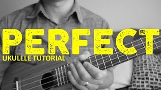 Perfect  Ed Sheeran  EASY Ukulele Tutorial  Chords  How To Play [upl. by Seigel]